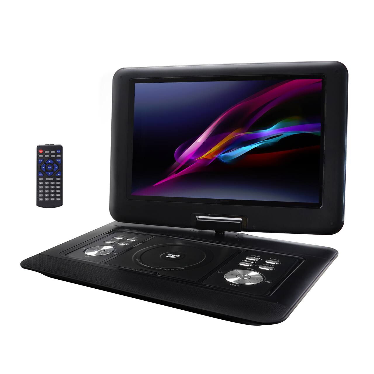 Trexonic 14.1&#x22; Portable DVD Player with Swivel LCD Screen
